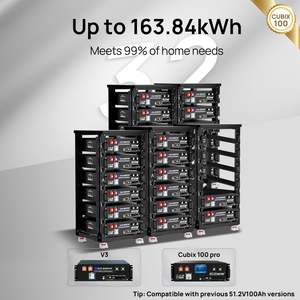 Batería de Rack para Servidor Híbrido Cu Bix 100 48V 100Ah LiFePO4 Split IP65 de 5-10kW con Bluetooth y WiFi - Product Image 3
