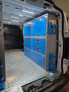 Multi-Functional Car Interior Organizer <b>Rack</b>–Sturdy Structure, Fast Installation, Customizable Modular <b>Van</b> Shelves <b>for</b> All <b>Vans</b> - Product Image 3