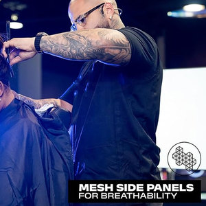 เสื้อกั๊กช่างตัดผมคุณภาพสูงราคาโรงงาน ทนทาน ผลิตจากผ้าโพลีเอสเตอร์ 100% สวมใส่สบาย - Product Image 3