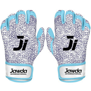 2025 gants de frappe de baseball en cuir personnalisés manchette courte droitier léger meilleurs matériaux de qualité pour adultes - Product Image 1