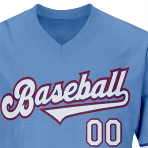 Chemises de baseball athlétiques en gros avec impression par sublimation, parfaites pour les équipes, les ligues et les passionnés de fitness - Product Image 6