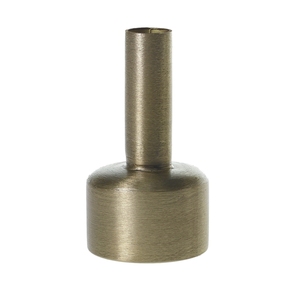 Floreros de lujo modernos Floreros de diseño de aluminio dorado Floreros grandes para la decoración del hogar y la decoración de la boda - Product Image 1