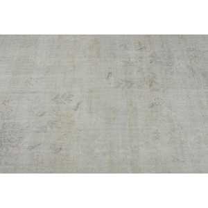 Tapis vintage 4,4x7,8 pi (135x238 cm), tapis persan turc blanc - Product Image 5