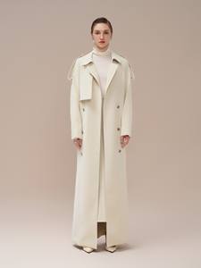 Premium Quality Trench <b>Coat</b> <b>Women</b> Single-Breasted Eunice Trench <b>Coat</b> Winter Clothes for <b>Women</b> Whiteant Sustainable Fashion - Product Image 2