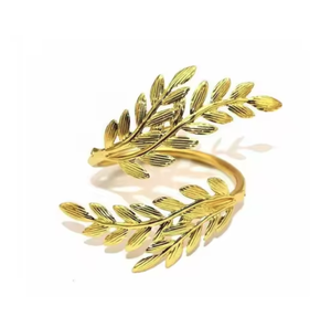 Hot Selling Customizable Metal Napkin Rings Tabletop Decor Accessories <b>Low</b> MOQ Stock Feature - Product Image 4