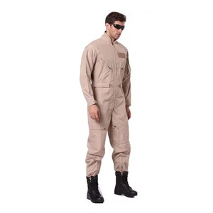 Uniformes de vol ignifuges Combinaison d'usure de travail pilote Salopette en polyester en coton et lin évaluée FR - Product Image 5