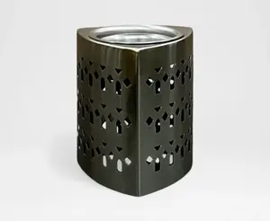 Quemador de incensario de adorno duradero ecológico de Metal negro dorado, decoración del hogar, incienso indio Religioso de lujo - Product Image 3