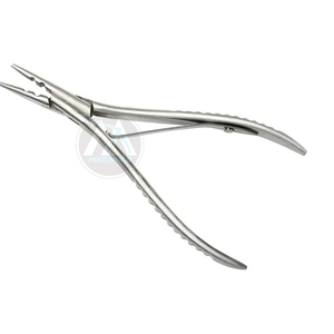 1 buah Tang penghilang baja tahan karat dengan 2 lubang alat ekstensi rambut untuk aksesori ekstensi rambut atau bulu Tautan mikro - Product Image 5