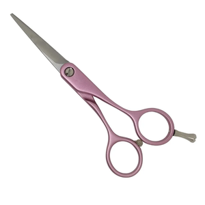 Lame droite pointue de ciseaux de coiffure de rose d'acier inoxydable évalué par haute avec la marque de distributeur pour la coupe de cheveux - Product Image 2