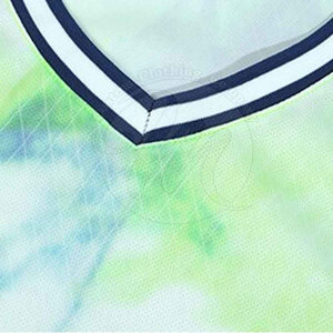 Dernier modèle d'uniforme de basket-ball sur mesure Vêtements de sport Uniforme de basket-ball pour hommes - Product Image 4