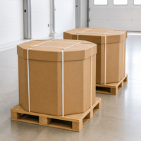 Boîtes en carton ondulé robustes personnalisées avec logo pour l'expédition