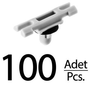 Clips de vidrio niquelados para BMW 3 F30 E90 E91 - 100 piezas - Product Image 1