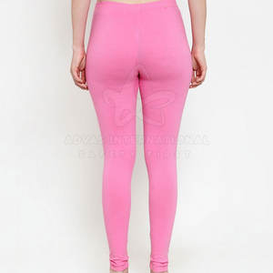 Meilleure vente sur mesure femmes Gym Fitness pantalon élastique taille moyenne solide motif Yoga Leggings Style personnalisé - Product Image 3