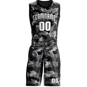 Camisetas de Baloncesto sin Mangas para Hombre GORILLA POWER GEARS, Sublimación Personalizada de Primera Calidad, Pantalones Cortos Transpirables Antibacterianos 100% - Product Image 2