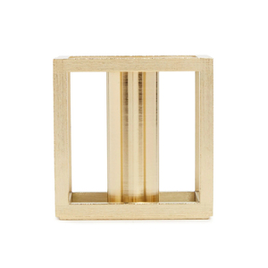 Newly Designed Urban Home Gold Plated Metal Candle Holder Table Centerpiece for Home Decoration in India - Product Image 1