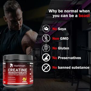 Micronized <b>Creatine</b> Monohydrate Powder for Strength Muscle Gain Energy Boost Improved Performance - Product Image 3