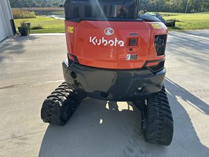 Mini-excavatrice hydraulique compacte Kubota U35-4 de 3,5 tonnes, à bras de rotation zéro, sur chenilles, équipement de construction à vendre - Product Image 4