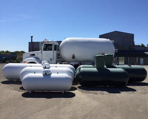 250 Gallon Aluminum Propane Tanks for Industrial Gas Use High/Low Pressure Above and Underground Storage For Sale - Product Image 6