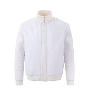 Veste blanche personnalisée avec votre logo Veste Manteau Fibre optique Technique Veste de luxe pour hommes en plusieurs couleurs - Product Image 1