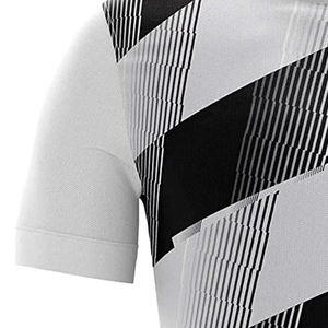 Kit de football sur mesure |   Maillot de football respirant imprimé par transfert thermique de haute qualité |   Manches courtes |   Prix d'usine OEM - Product Image 5
