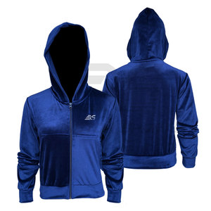 Moda cómoda Mujer al aire libre mujeres sudaderas con capucha de terciopelo color personalizado mujeres sudaderas con capucha de terciopelo - Product Image 6
