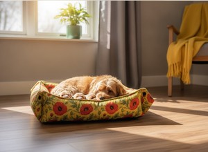 Amistar Lit de voyage transformable pour animaux de compagnie, léger, confortable, en carton classique durable de haute qualité, pour chiens et chats, en tissu Oxford - Product Image 5