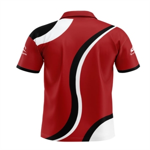 Coton pour hommes pour polos Logo personnalisé Design Streetwear avec motif imprimé Tissu tricoté Vente en gros - Product Image 2