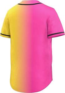 Camiseta de Béisbol Transpirable con Estampado Digital por Sublimación, Diseño Personalizado OEM - Product Image 2