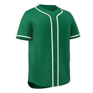 Uniformes Deportivos y Camisetas de Béisbol Personalizadas de Alta Calidad para Hombres Adultos, Logotipo Frontal, Secado Rápido, 100% Poliéster, Camisetas de Equipo - Product Image 3