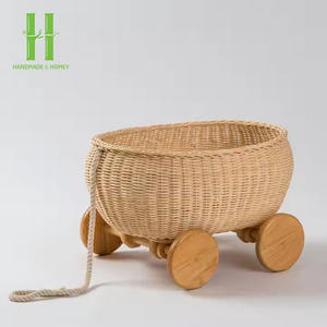 สินค้าขายดี! ที่รองจานหวายสำหรับทารกและเด็กทนทานทันสมัยเป็นมิตรต่อสิ่งแวดล้อม - Product Image 3