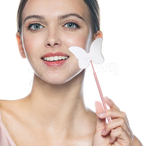 Espejo de pestañas duradero con mango de agarre suave de marca personalizada y amplia superficie de visualización - Product Image 6