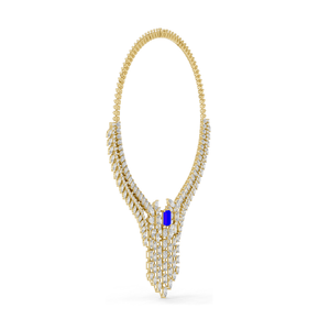 82.282 CT Lab-Created VVS-VS DEF CVD Diamond <b>Necklace</b> Luxury 18KT, 14KT, Rose, Yellow, White Gold Options Ethical Fine - Product Image 2