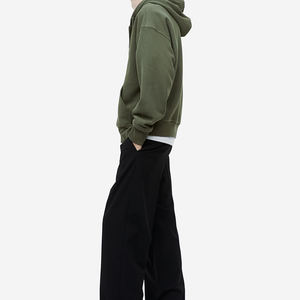 Sweat-shirt à capuche surdimensionné pour homme, style streetwear, 100% coton, broderie personnalisée, hiver - Product Image 3