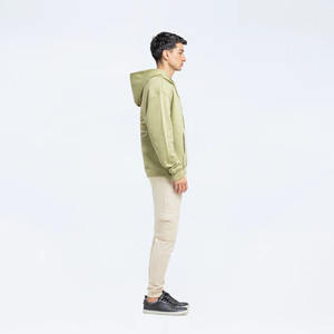 Sudadera de lujo de gran tamaño Heavyweight Hip Hop Ropa de calle en blanco Impresión de logotipo personalizado Sudaderas con capucha para hombres - Product Image 5