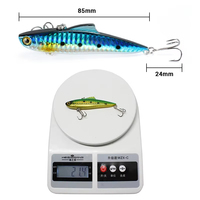 Savage Classic Shiny Nomad Stickbait Leurre de pêche Topwater Newup Spinner Cuillère Pêche en eau salée Pvc Topwater Leurre