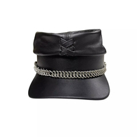 FF3665 Sombrero de chofer de moda para mujer Boina Fiddler Cap Cabbie Paperboy Sailor Hat Corduroy Newsboy Cap para mujer