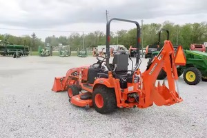 Tracteur à conducteur marchant Kubota GR2100 4x4 d'occasion, mini-tondeuse, moteur, boîte de vitesses, pompe, surveillance à distance, agriculture 2 - Product Image 3