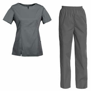 Vente en gros prix bon marché uniformes d'hôpital gommages-gommages médicaux-hauts et pantalons uniformes pour hommes, femmes-ensembles de gommage export - Product Image 3