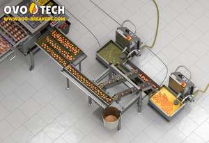 Sistema de Bomba de Amortiguación de Líquido para Huevos OVO-TECH Ps-1 para Uso en Restaurantes, Capacidad de 3000L/H, Conexión Perfecta en Forma de Cuña - Product Image 2