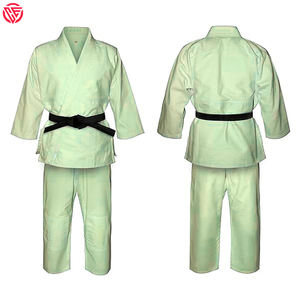 Logotipo personalizado de alta calidad Nuevo diseño de moda Algodón Casual Transpirable Colores sólidos Ligero Secado rápido Jiu Jitsu Uniforme - Product Image 2