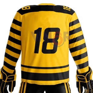 Mejor Fabricante y Proveedor de Uniformes de Hockey sobre Hielo con Logotipo Personalizado, Uniforme de Hockey sobre Hielo de Poliéster para Venta en Línea, Servicio OEM - Product Image 6