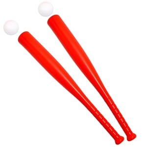 Colores para juegos de deportes al aire libre Béisbol Tiempo de juego Regalo 1 pieza Bate de béisbol de plástico con juego de deporte de pelota Rojo Amarillo Verde Azul 4 - Product Image 1
