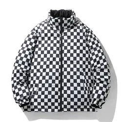 Chaqueta Bomber Unisex OEM de Alta Calidad, Talla XL, con Logotipo Personalizado Impreso, Reversible, Diseño a Cuadros Único, Impermeable, para Invierno - Product Image 4