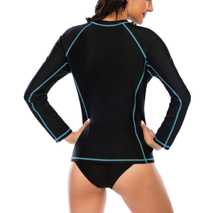 Comfortable Custom Printing <b>Women</b> <b>Rash</b> <b>Guards</b> Wholesale Oversized Lightweight <b>Women</b> Swimming <b>Rash</b> <b>Guards</b> <b>For</b> Sale - Product Image 3