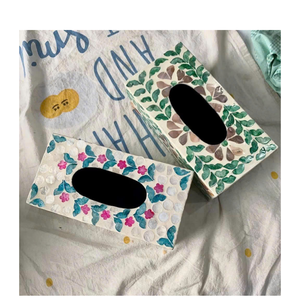 Wholesale Mother <b>of</b> Pearl <b>Tissue</b> Holder <b>Box</b> Premium Mother <b>of</b> Pearl <b>Tissue</b> Holder Inlay Design from Vietnam Supplier - Product Image 3