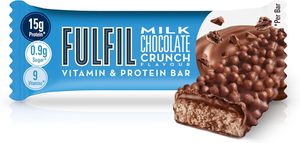 Barres protéinées et vitaminées Fulfil (15 x 40g) — Chocolat au lait croustillant - Product Image 6