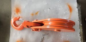 Polea de Arrastre TOYO-INTL Champion, Tipo Gancho, Tipo Grillete, 2 Toneladas, 5 Toneladas, 10 Toneladas, Polea de Arrastre de Una Sola Rueda de Alta Resistencia - Product Image 6