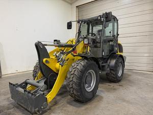 <b>Small</b> Articulated Handler Wacker Neuson WL60 Compact <b>Wheel</b> Front End Loader For Sale - Product Image 2