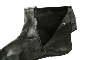 Premium Azad cuero alto tobillo cremallera calcetines elegante y cómodo calzado para hombres y mujeres MEJORES PRECIOS DE LA India - Product Image 6