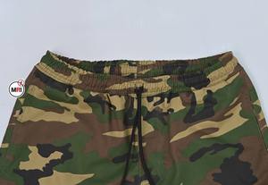 Pantalones cortos de playa XS personalizados OEM al por mayor para hombre, pantalones cortos informales con cremallera de camuflaje de verano de tendencia superior de nuevo diseño - Product Image 6